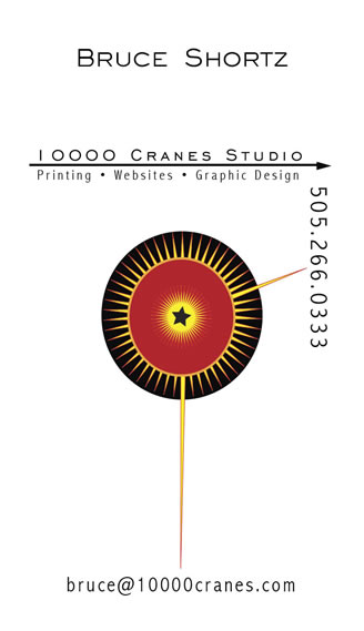 10000 Cranes Business Card